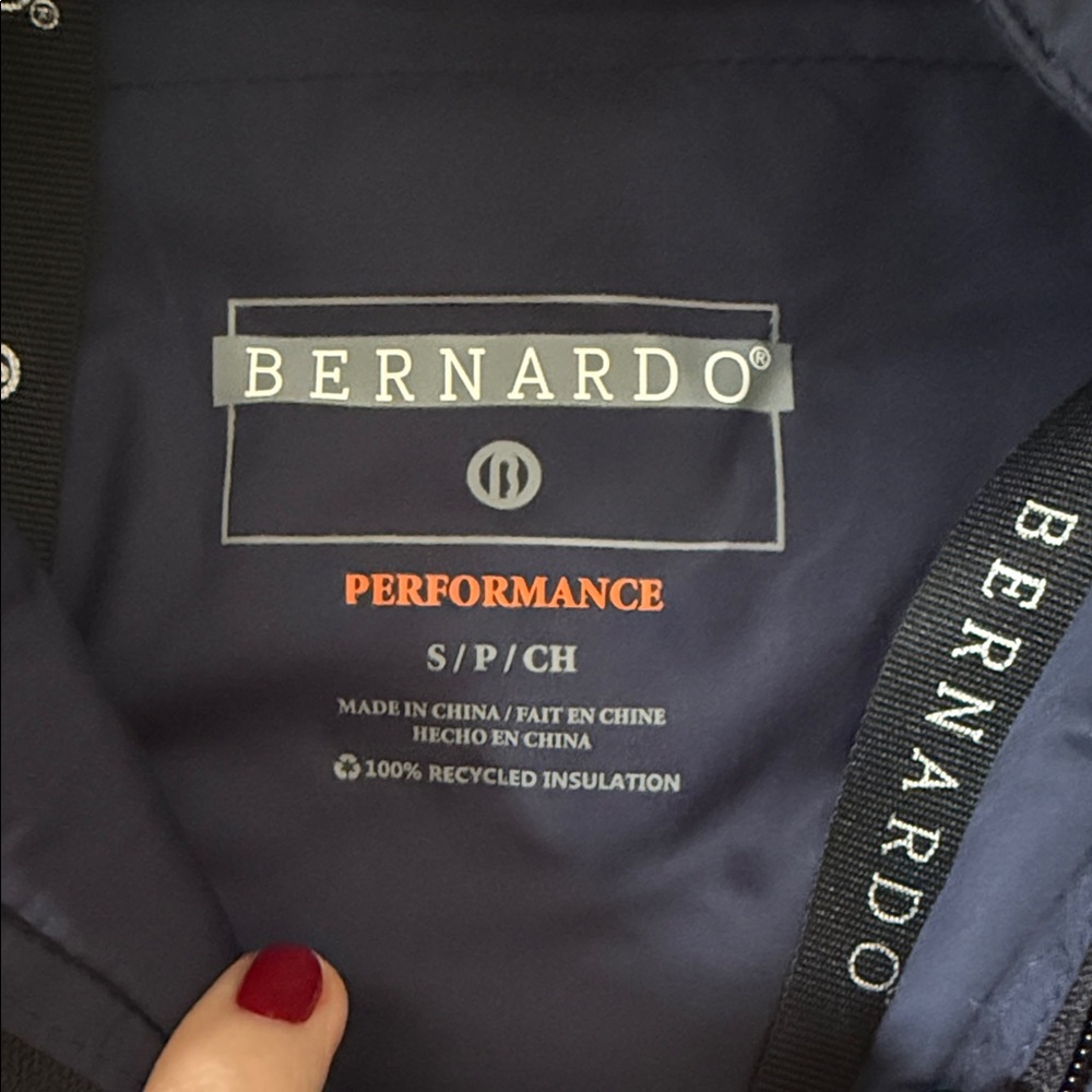 Bernardo Performance Jacket in Deep Blue - Picture 2 of 4